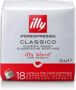 Illy - Iperespresso Koffie Home Classico 6 X 18 Capsules -Koffie/Drankjes Winkel 1010x1200