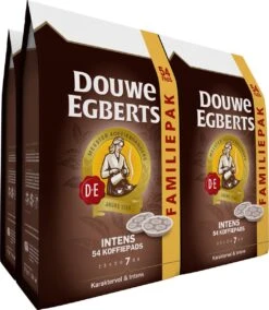 Douwe Egberts Intens Koffiepads - 4 X 54 Pads