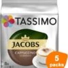 Tassimo - Jacobs Cappuccino Classico - 5x 8 T-Discs -Koffie/Drankjes Winkel 1081x1200