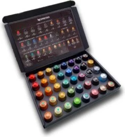 Koffie Proeverij Pakket Groot 40 Stuks Verschillende Smaken Met Mystery Card 'Get Well Soon' Met Persoonlijke (video) Boodschap | Verjaardag | Sinterklaas | Kerstpakket | Vaderdag | Moederdag | Jubileum | Valentijnsdag -Koffie/Drankjes Winkel 1093x1200 1