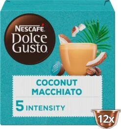 Nescafé Dolce Gusto Coconut Macchiato Capsules - Vegan Koffie - 36 Koffiecups -Koffie/Drankjes Winkel 1126x1200 1