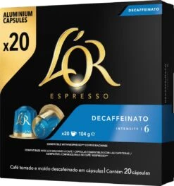L'OR Espresso Decaffeinato (6) - 10 X 20 Koffiecups 22 L'OR Espresso Decaffeinato (6) - 10 X 20 Koffiecups -Koffie/Drankjes Winkel 1128x1200 5