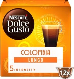 Nescafé Dolce Gusto Absolute Origins Colombia Lungo Capsules - 36 Koffiecups - GB-ORG-05 -Koffie/Drankjes Winkel 1134x1200 2
