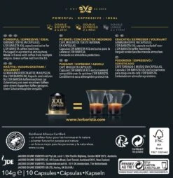 L'OR BARISTA XXL Ristretto (11) - 5 X 10 Koffiecups 15 L'OR BARISTA XXL Ristretto (11) - 5 X 10 Koffiecups -Koffie/Drankjes Winkel 1168x1200 2