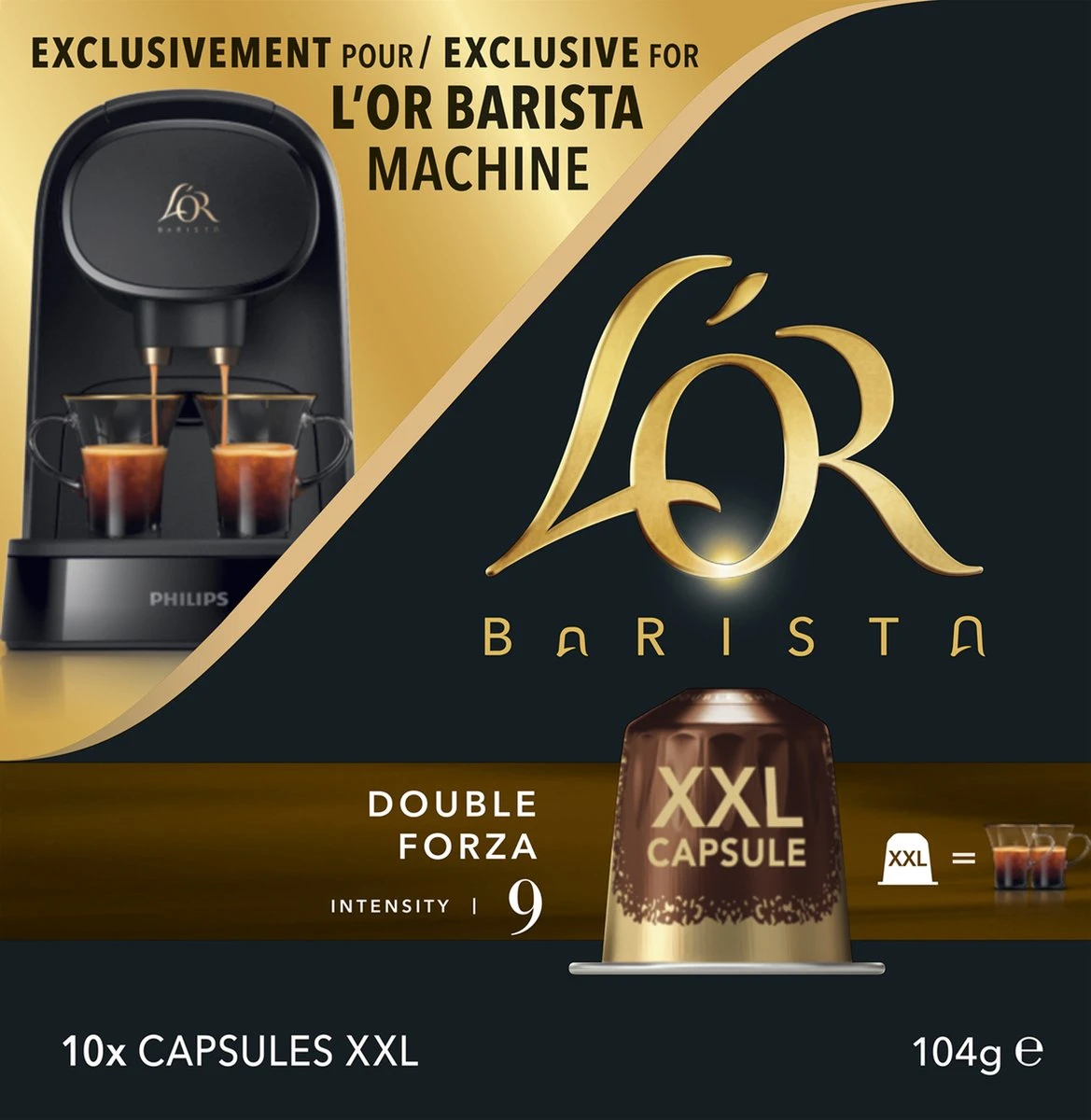 L'OR BARISTA XXL Forza (9) - 5 X 10 Koffiecups 12 L'OR BARISTA XXL Forza (9) - 5 X 10 Koffiecups - Afbeelding 10