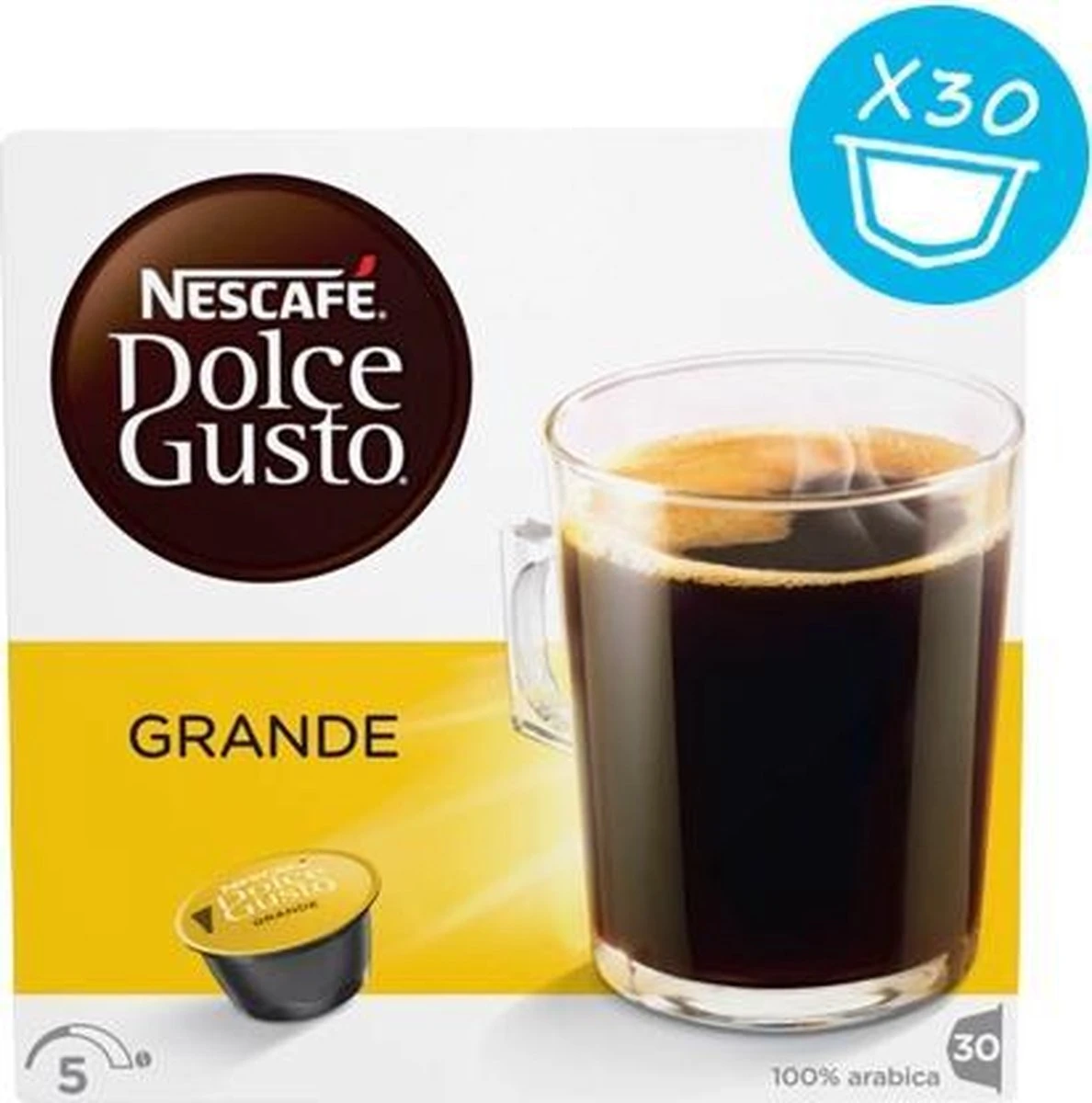 Nescafé Dolce Gusto Grande - 30 Stuks 7 Nescafé Dolce Gusto Grande - 30 Stuks - Afbeelding 5