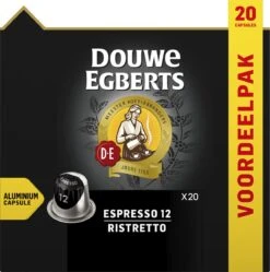Douwe Egberts Espresso Ristretto (12) - 10 X 20 Koffiecups -Koffie/Drankjes Winkel 1189x1200 1
