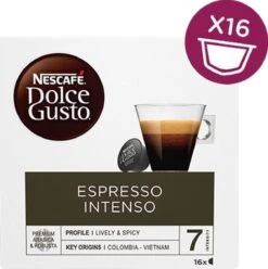Nescafé Dolce Gusto Espresso Intenso Cups - 3 X 16 Stuks 10 Nescafé Dolce Gusto Espresso Intenso Cups - 3 X 16 Stuks -Koffie/Drankjes Winkel 1197x1200 3