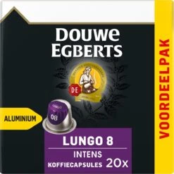 Douwe Egberts Lungo Intens Koffiecups - Intensiteit 8/12 - 10 X 20 Capsules -Koffie/Drankjes Winkel 1198x1200 6