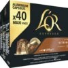 L'OR Lungo Estremo Koffiecups - Intensiteit 10/12 - 4 X 40 Capsules -Koffie/Drankjes Winkel 1200x1020 1