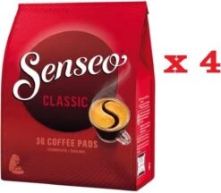Senseo Base Classic Koffiepads - 4 X 36 Pads