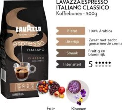 Lavazza Espresso Italiano Classico Koffiebonen - 500 Gram X6 11 Lavazza Espresso Italiano Classico Koffiebonen - 500 Gram X6 -Koffie/Drankjes Winkel 1200x1082