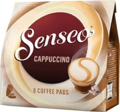 Senseo Cappuccino Koffiepads - 2/9 Intensiteit - 10 X 8 Pads -Koffie/Drankjes Winkel 1200x1116