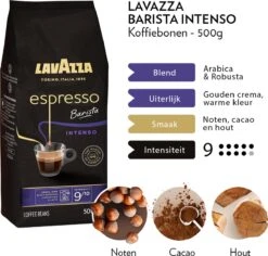 Lavazza Espresso Barista Intenso Koffiebonen - 500 Gram X4 -Koffie/Drankjes Winkel 1200x1148