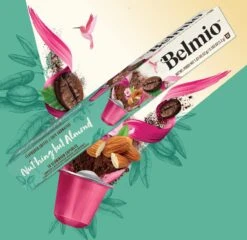 Belmio Koffiecups - NUTHING BUT ALMOND Capsules Nespresso Compatible - 120 Stuks -Koffie/Drankjes Winkel 1200x1166