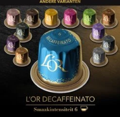 L'OR Espresso Decaffeinato Koffiecups - Intensiteit 6/12 - 10 X 10 Capsules -Koffie/Drankjes Winkel 1200x1173 10