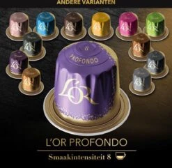 L'OR Lungo Profondo Koffiecups - Intensiteit 8/12 - 10 X 10 Capsules 23 L'OR Lungo Profondo Koffiecups - Intensiteit 8/12 - 10 X 10 Capsules -Koffie/Drankjes Winkel 1200x1173 16