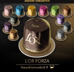 L'OR Espresso Forza Koffiecups - Intensiteit 9/12 - 10 X 10 Capsules 21 L'OR Espresso Forza Koffiecups - Intensiteit 9/12 - 10 X 10 Capsules -Koffie/Drankjes Winkel 1200x1173 7