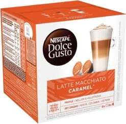 Nescafé Dolce Gusto Caramel Macchiato Capsules - 48 Koffiecups -Koffie/Drankjes Winkel 1200x1181 3