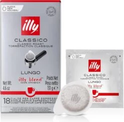Illy - E.S.E. Servings Classico Lungo 12 X 18 Stuks -Koffie/Drankjes Winkel 1200x1182