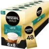 Nescafé Gold Latte Macchiato Oploskoffie - 6 Doosjes à 8 Zakjes -Koffie/Drankjes Winkel 1200x1184 2