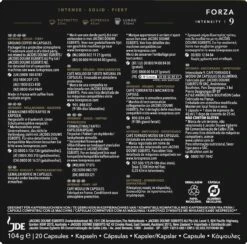 L'OR Espresso Forza Koffiecups - Intensiteit 9/12 - 10 X 20 Capsules -Koffie/Drankjes Winkel 1200x1187 2