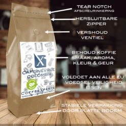 Koffiebonen - Cafeïnevrije Colombia - 1 Kg - Future Proof - Espresso - Cappuccino - Filterkoffie - Specialty Coffee - Decaf - Vers Gebrande Aromatische Koffie - Koffie Bonen Voor Volautomatische En Handmatige Koffiemachine Met Bonen -Koffie/Drankjes Winkel 1200x1200 123
