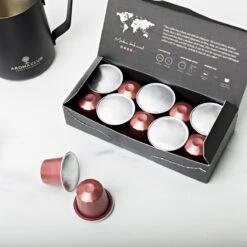 Aroma Club - Nespresso Compatible Capsules (120 St.) - No. 4 Fair Frank - Intensiteit 4/5 - Espresso - 100% Aluminium Koffiecups -Koffie/Drankjes Winkel 1200x1200 209