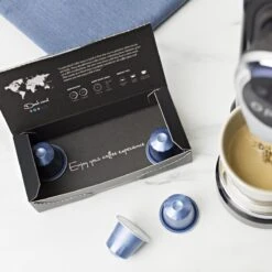 Aroma Club - Nespresso Compatible Capsules (120 St.) - No. 5 Decaf John - Intensiteit 3/5 - Decaf - 100% Aluminium Koffiecups 11 Aroma Club - Nespresso Compatible Capsules (120 St.) - No. 5 Decaf John - Intensiteit 3/5 - Decaf - 100% Aluminium Koffiecups -Koffie/Drankjes Winkel 1200x1200 245