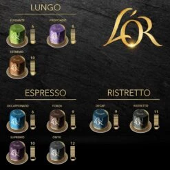 L'OR Lungo Estremo (10) - 10 X 20 Koffiecups 21 L'OR Lungo Estremo (10) - 10 X 20 Koffiecups -Koffie/Drankjes Winkel 1200x1200 276