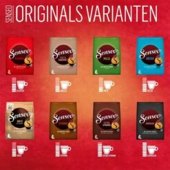 Senseo Decaf Koffiepads - 5/9 Intensiteit - 10 X 36 Pads -Koffie/Drankjes Winkel 1200x1200 33