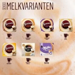 Senseo Milka Pads - 4 X 8 Pads - Warme Chocolademelk -Koffie/Drankjes Winkel 1200x1200 52