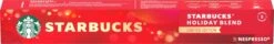 Starbucks By Nespresso Capsules Holiday Blend - 12 Doosjes à 10 Koffiecups -Koffie/Drankjes Winkel 1200x196 1