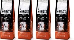 Bialetti Moka Hazelnut Gemalen Koffie - 4x 250 Gram