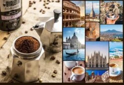 Bialetti Perfetto Moka Gemalen Koffie Proefpakket - 4 X 250 Gram - Classico, Intenso, Delicato En Nocciola -Koffie/Drankjes Winkel 1200x826 1