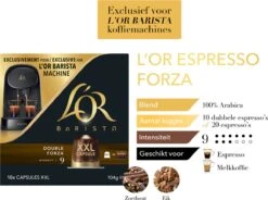 L'OR BARISTA XXL Forza (9) - 5 X 10 Koffiecups 18 L'OR BARISTA XXL Forza (9) - 5 X 10 Koffiecups -Koffie/Drankjes Winkel 1200x895 3