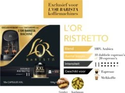 L'OR BARISTA XXL Ristretto (11) - 5 X 10 Koffiecups 18 L'OR BARISTA XXL Ristretto (11) - 5 X 10 Koffiecups -Koffie/Drankjes Winkel 1200x896