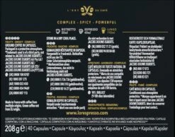 L'OR Lungo Estremo Koffiecups - Intensiteit 10/12 - 4 X 40 Capsules 10 L'OR Lungo Estremo Koffiecups - Intensiteit 10/12 - 4 X 40 Capsules -Koffie/Drankjes Winkel 1200x942 3