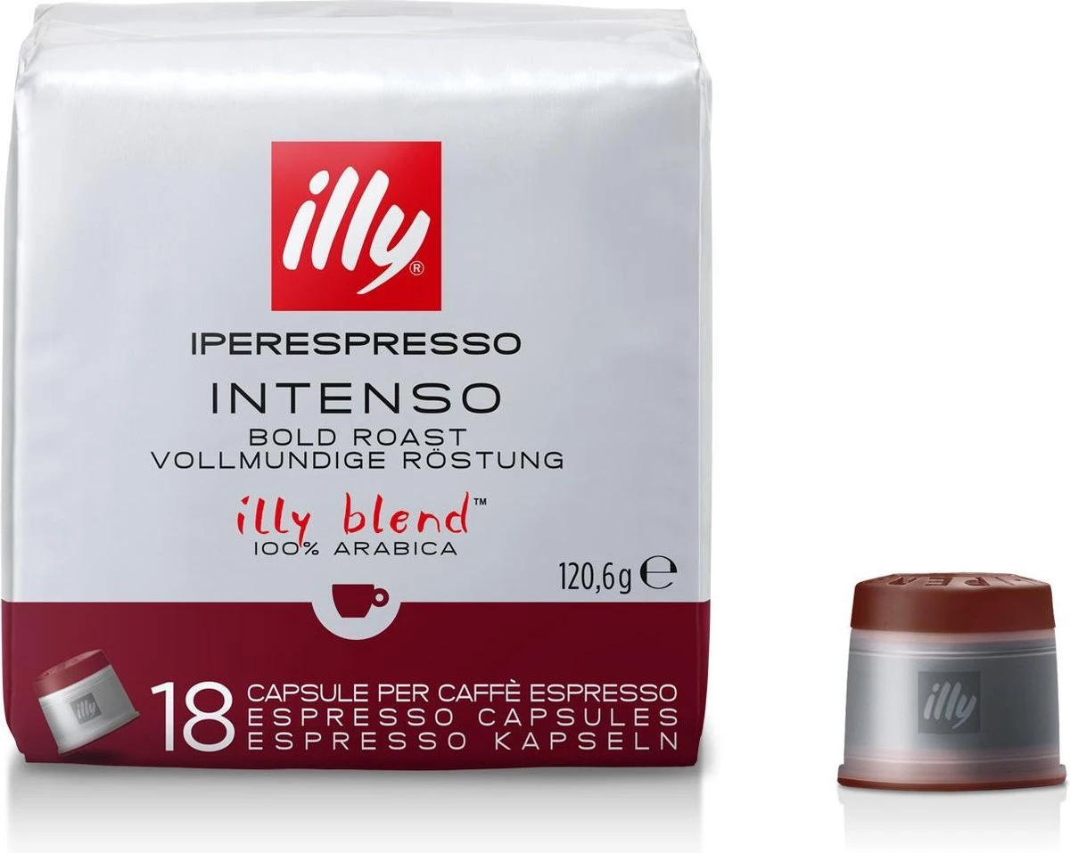 Illy - Iperespresso Koffie Home Intenso 6 X 18 Capsules 5 Illy - Iperespresso Koffie Home Intenso 6 X 18 Capsules - Afbeelding 3