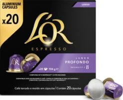 L'OR Lungo Profondo Koffiecups - Intensiteit 8/12 - 10 X 20 Capsules 16 L'OR Lungo Profondo Koffiecups - Intensiteit 8/12 - 10 X 20 Capsules -Koffie/Drankjes Winkel 1200x975 4