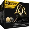 L'OR Espresso Ristretto Koffiecups - Intensiteit 11/12 - 4 X 40 Capsules -Koffie/Drankjes Winkel 1200x984 2