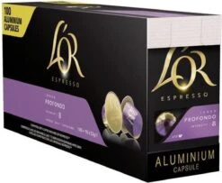 L'Or Espresso Profondo Koffiecups - 10 X 10 Stuks 10 L'Or Espresso Profondo Koffiecups - 10 X 10 Stuks -Koffie/Drankjes Winkel 1200x987 2