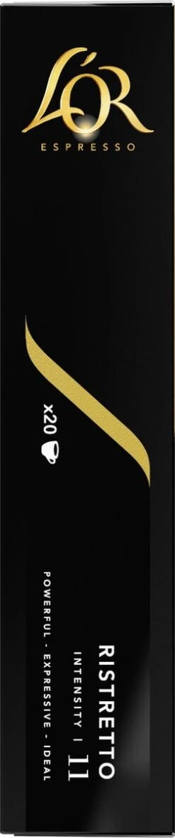 L'OR Espresso Ristretto Koffiecups - Intensiteit 11/12 - 10 X 20 Capsules -Koffie/Drankjes Winkel 251x1200 4