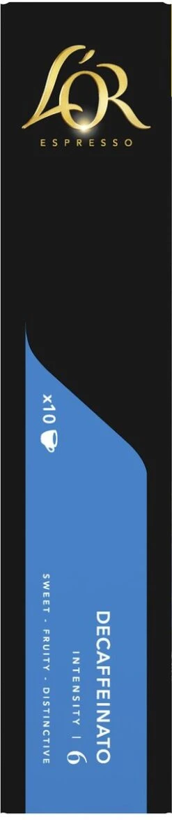 L'OR Espresso Decaffeinato (6) - 10 X 20 Koffiecups 14 L'OR Espresso Decaffeinato (6) - 10 X 20 Koffiecups -Koffie/Drankjes Winkel 253x1200 10