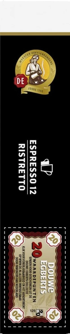 Douwe Egberts Espresso Ristretto (12) - 10 X 20 Koffiecups -Koffie/Drankjes Winkel 253x1200 7