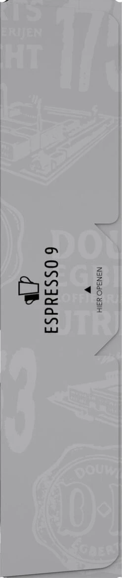 Douwe Egberts D.E Café Espresso Koffiecups - Intensiteit 9/12 - 10 X 20 Capsules -Koffie/Drankjes Winkel 254x1200