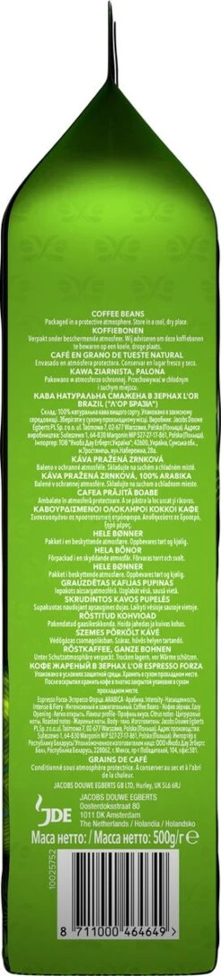 L'OR Espresso Origins Brazil Koffiebonen (6) - 4 X 500 Gram -Koffie/Drankjes Winkel 272x1200