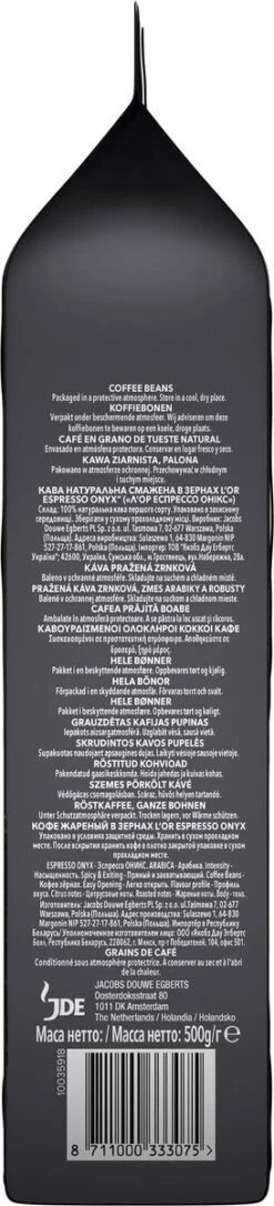 L'OR Espresso Onyx Koffiebonen (12) - 4 X 500 Gram 16 L'OR Espresso Onyx Koffiebonen (12) - 4 X 500 Gram -Koffie/Drankjes Winkel 273x1200 1