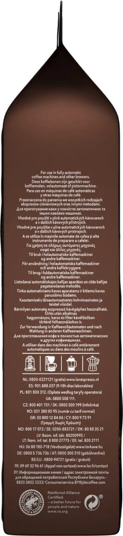 L'OR Espresso Forza Koffiebonen (9) - 4 X 500 Gram 12 L'OR Espresso Forza Koffiebonen (9) - 4 X 500 Gram -Koffie/Drankjes Winkel 277x1200 1