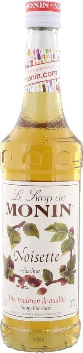 Monin Koffiesiroop Hazelnoot Noisette - 70 Cl 3 Monin Koffiesiroop Hazelnoot Noisette - 70 Cl